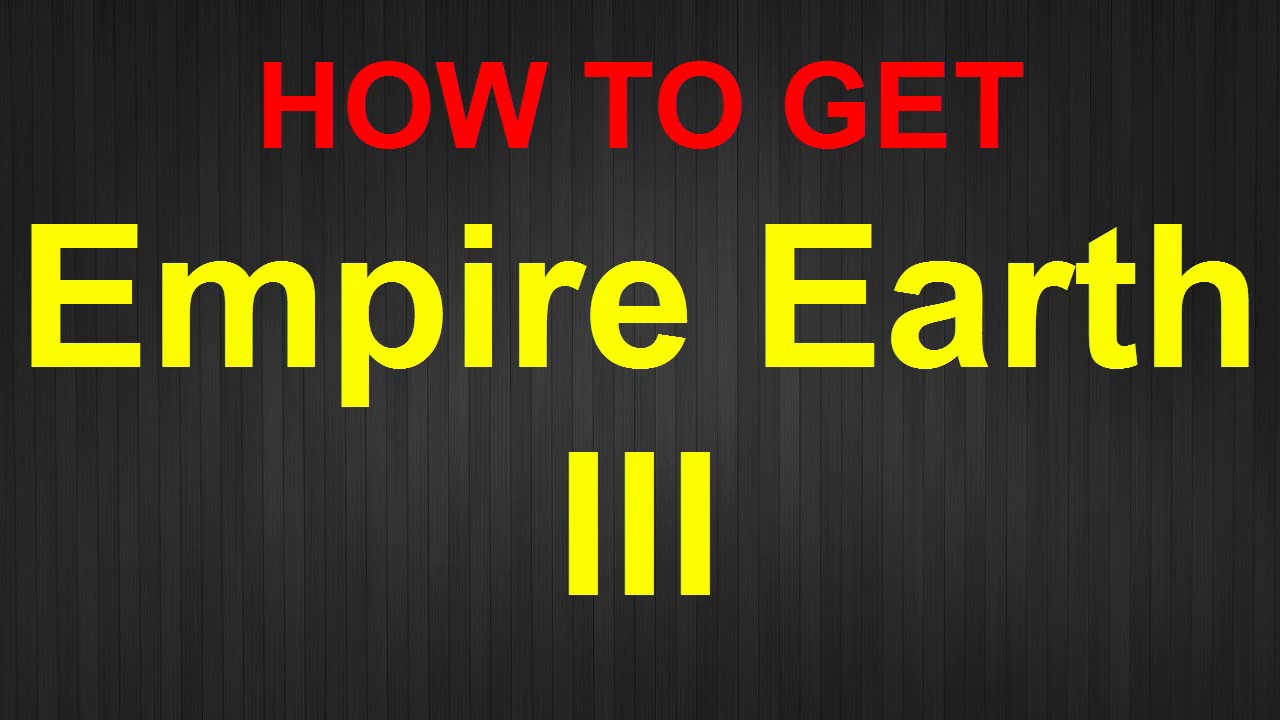 empire earth pc windows 10